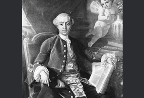 The famed Italian lover Giacomo Casanova.