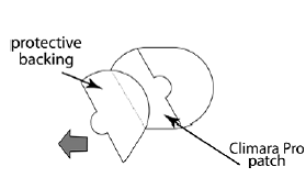 Do not remove the silver foil  - Illustration