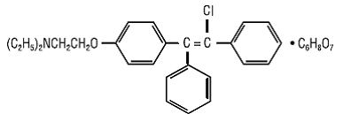 CLOMID® (clomiphene citrate) Structural Formula Illustration CLOMID® (clomiphene citrate) Structural Formula Illustration