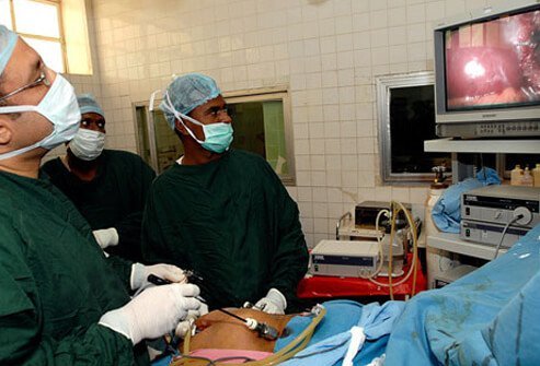 Except for very advanced cases, colorectal cancer is usually treated by surgically removing the tumor and surrounding tissues.