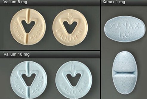 Valium and Xanax.