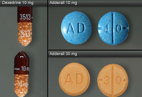 Dexedrine and Adderall
