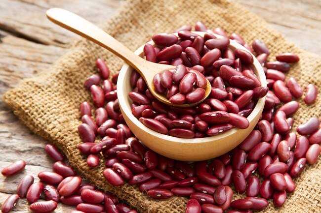 Red kidney beans are high in lectins so boil them thoroughly before consuming them.