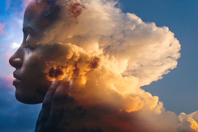 Hallucinations cause you to see, hear or taste things that aren't there. 