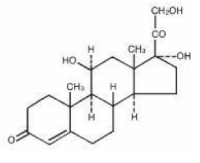 Cortef® (hydrocortisone) Structural Formula Illustration Cortef® (hydrocortisone) Structural Formula Illustration