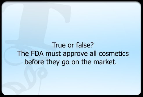 Cosmetics Quiz: Question 1