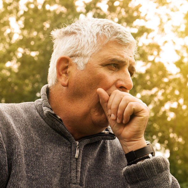 Bronchiectasis is a lung condition that damages bronchial tubes. The bronchi become less elastic as well. A recurrent cough is a common symptom.