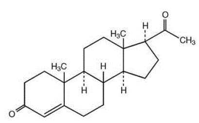 CRINONE (progesterone gel) Structural Formula Illustration