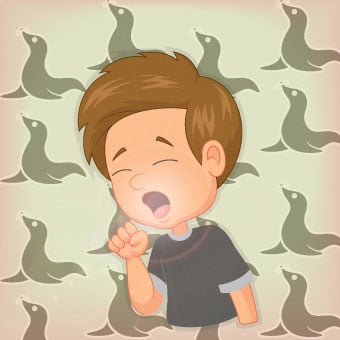 Croup cough often sounds like a barking seal when a bacterial or viral infection has settled in the airways of a patient.