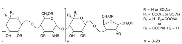 FRAGMIN® (dalteparin sodium) Structural Formula Illustration