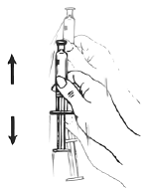 Preferred injection areas - Illustration