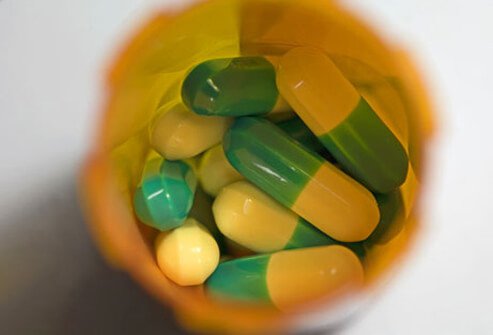 Medication taken to handle depression.