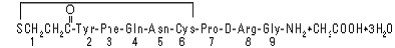 Stimate® (desmopressin acetate) Structural Formula Illustration