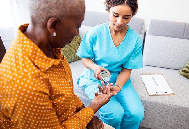 Diabetes is a condition that causes elevated blood sugar levels. Acquired risk factors are associated with diabetes although ethnicity plays a role in increasing the incidence of the condition.