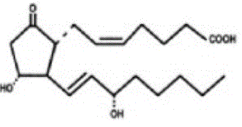 CERVIDIL® dinoprostone vaginal Structural Formula Illustration