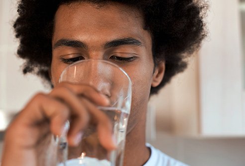 Being adequately but not overly hydrated can help you sleep better.
