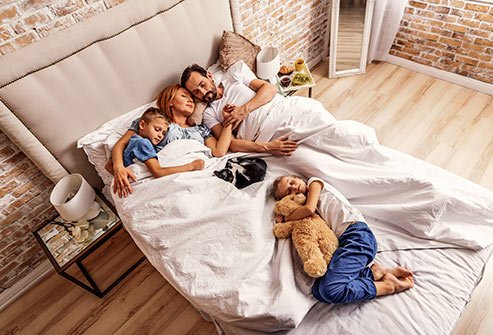 It's best for your body's internal clock to go to bed and wake up at the same time every day. 