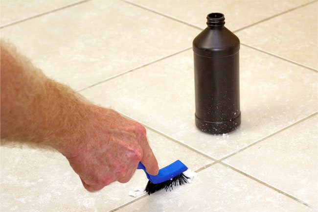 Do not mix bleach with vinegar or drain cleaner because it may form chlorine gas that is bad to breathe.