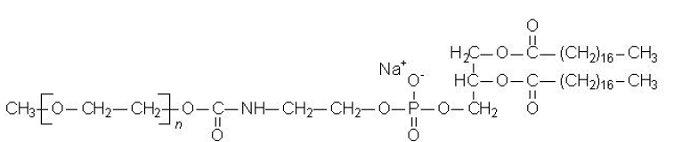 MPEG-DSPE - Structural Formula Illustration