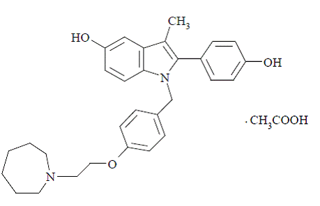 DUAVEE® (conjugated estrogens/bazedoxifene) Structural Formula Illustration
