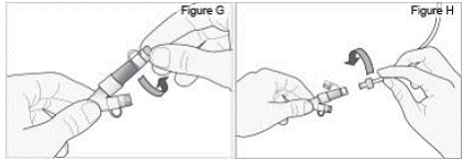 Connect the stomach tube to the cassette tube - Illustration