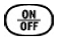 Press and hold until the display turns on - Illustration