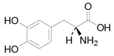 Levodopa - Structural Formual Illustration
