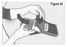 Remove the pump from the carrying bag - Illustration