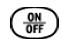 Press and hold until the display turns on - Illustration