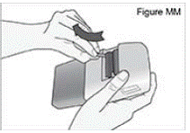  Remove the used batteries - Illustration