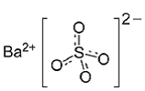 E-Z-HD (barium sulfate) Structural Formula Illustration