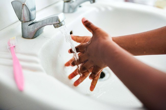 Use gentle, fragrance-free soaps and cleansers that are mild enough for your sensitive skin. 