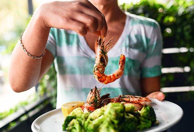 can pregnant women eat shrimp