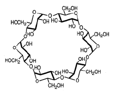 Cyclodextrin Structural Formula Illustration