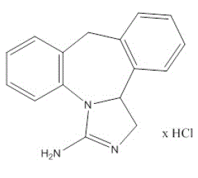 EPINASTINE HYDROCHLORIDE- epinastine hydrochloride Structural Formula Illustration