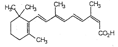 PrEPURIS® (isotretinoin) Structural Formula - Illustration PrEPURIS® (isotretinoin) Structural Formula - Illustration