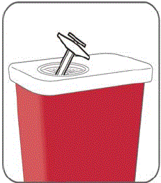Disposing of Supplies - Illustration