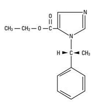 ETOMIDATE - Structural Formula Illustration ETOMIDATE - Structural Formula Illustration