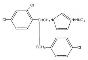 Exelderm®
(sulconazole nitrate) Structural Formula Illustration Exelderm®
(sulconazole nitrate) Structural Formula Illustration