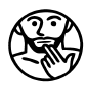 If your fingers are warm, rinse them in cold water - Illustration