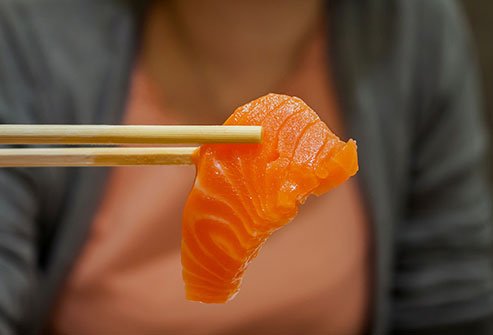 Oily fish provides beneficial omega-3 fatty acids to protect your eyes and blood vessels. 