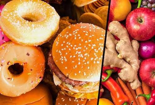 When you are not fasting, you can eat the food you normally would.