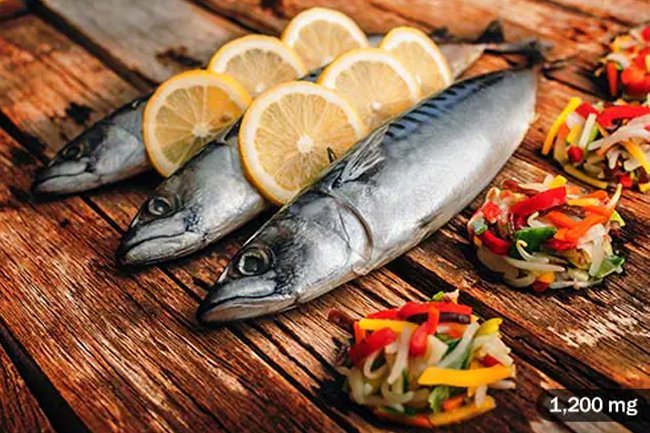 Atlantic mackerel taste great grilled with olive oil, salt, and lemon.