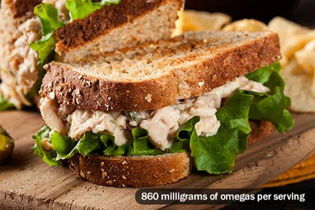 Eat at least one to two servings of fatty fish per week. 