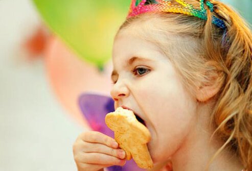 It's tempting to give in when she asks for an unhealthy snack.