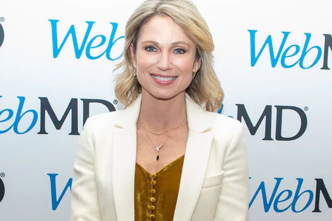 Amy Robach had a mammogram on live TV and the screening had found cancer.