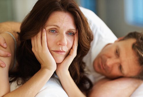 Hormonal changes affect sexual function.