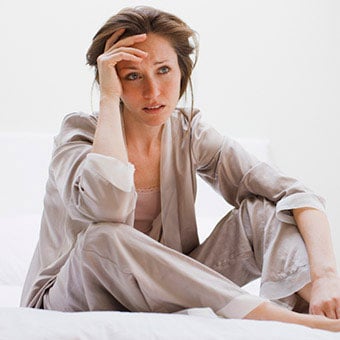 A woman suffers from low ferritin levels.
