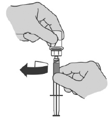 Select one of the four available injection sites on the abdomen. - Illustration