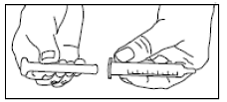 Pull the plunger all the way out of the barrel -  Illustration